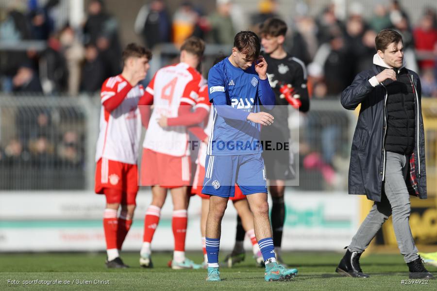 Stadion am Schönbusch, Aschaffenburg, 24.02.2024, sport, action, BFV, Fussball, Februar 2024, Regionalliga Bayern, FCB, SVA, FC Bayern München II, SV Viktoria Aschaffenburg - Bild-ID: 2394922 Stadion am Schönbusch, Aschaffenburg, 24.02.2024, sport, action, BFV, Fussball, Februar 2024, Regionalliga Bayern, FCB, SVA, FC Bayern München II, SV Viktoria Aschaffenburg - Bild-ID: 2394922