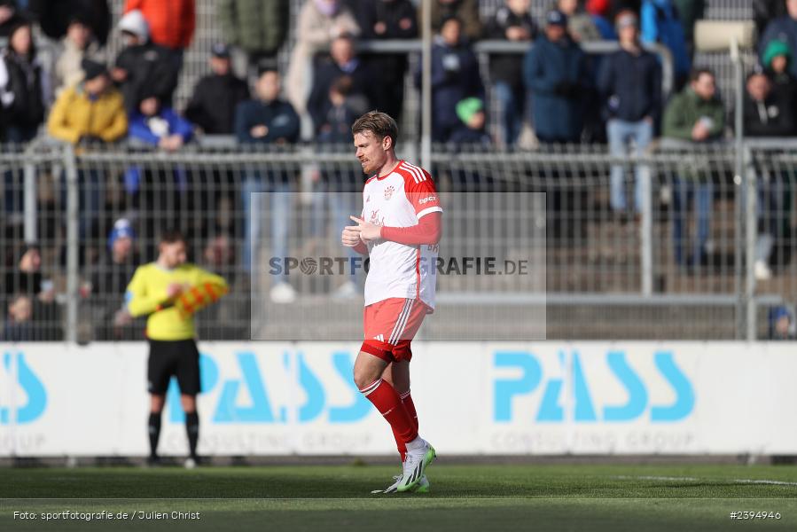 Stadion am Schönbusch, Aschaffenburg, 24.02.2024, sport, action, BFV, Fussball, Februar 2024, Regionalliga Bayern, FCB, SVA, FC Bayern München II, SV Viktoria Aschaffenburg - Bild-ID: 2394946 Stadion am Schönbusch, Aschaffenburg, 24.02.2024, sport, action, BFV, Fussball, Februar 2024, Regionalliga Bayern, FCB, SVA, FC Bayern München II, SV Viktoria Aschaffenburg - Bild-ID: 2394946