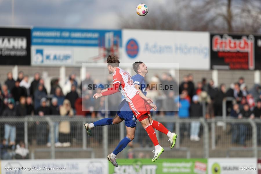 Stadion am Schönbusch, Aschaffenburg, 24.02.2024, sport, action, BFV, Fussball, Februar 2024, Regionalliga Bayern, FCB, SVA, FC Bayern München II, SV Viktoria Aschaffenburg - Bild-ID: 2394960
