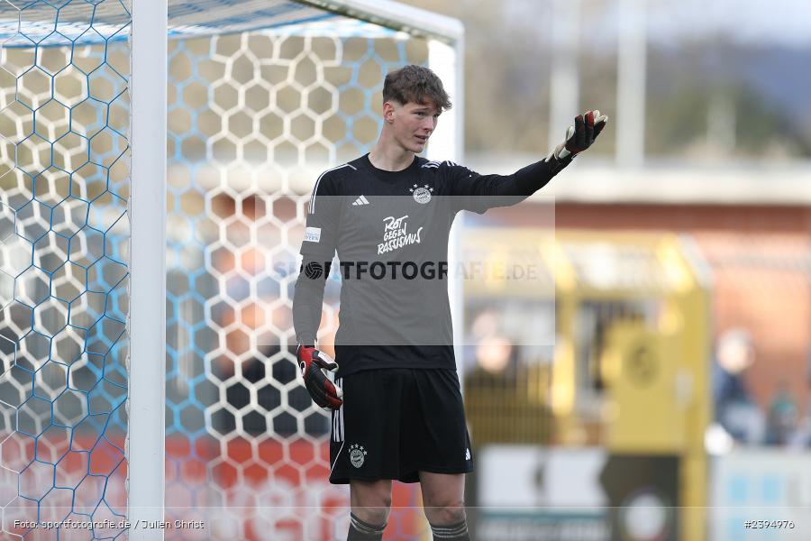 Stadion am Schönbusch, Aschaffenburg, 24.02.2024, sport, action, BFV, Fussball, Februar 2024, Regionalliga Bayern, FCB, SVA, FC Bayern München II, SV Viktoria Aschaffenburg - Bild-ID: 2394976