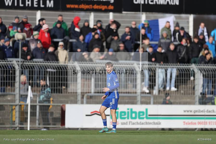 Stadion am Schönbusch, Aschaffenburg, 24.02.2024, sport, action, BFV, Fussball, Februar 2024, Regionalliga Bayern, FCB, SVA, FC Bayern München II, SV Viktoria Aschaffenburg - Bild-ID: 2394988