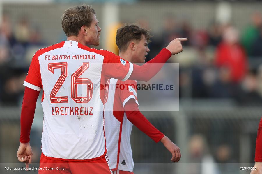 Stadion am Schönbusch, Aschaffenburg, 24.02.2024, sport, action, BFV, Fussball, Februar 2024, Regionalliga Bayern, FCB, SVA, FC Bayern München II, SV Viktoria Aschaffenburg - Bild-ID: 2395008 Stadion am Schönbusch, Aschaffenburg, 24.02.2024, sport, action, BFV, Fussball, Februar 2024, Regionalliga Bayern, FCB, SVA, FC Bayern München II, SV Viktoria Aschaffenburg - Bild-ID: 2395008
