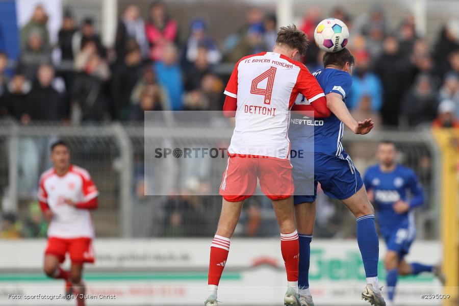 Stadion am Schönbusch, Aschaffenburg, 24.02.2024, sport, action, BFV, Fussball, Februar 2024, Regionalliga Bayern, FCB, SVA, FC Bayern München II, SV Viktoria Aschaffenburg - Bild-ID: 2395009 Stadion am Schönbusch, Aschaffenburg, 24.02.2024, sport, action, BFV, Fussball, Februar 2024, Regionalliga Bayern, FCB, SVA, FC Bayern München II, SV Viktoria Aschaffenburg - Bild-ID: 2395009