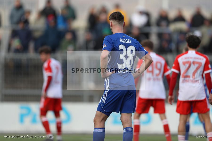 Stadion am Schönbusch, Aschaffenburg, 24.02.2024, sport, action, BFV, Fussball, Februar 2024, Regionalliga Bayern, FCB, SVA, FC Bayern München II, SV Viktoria Aschaffenburg - Bild-ID: 2395011 Stadion am Schönbusch, Aschaffenburg, 24.02.2024, sport, action, BFV, Fussball, Februar 2024, Regionalliga Bayern, FCB, SVA, FC Bayern München II, SV Viktoria Aschaffenburg - Bild-ID: 2395011