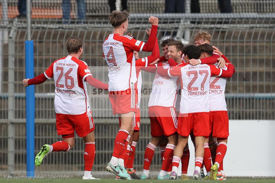 Stadion am Schönbusch, Aschaffenburg, 24.02.2024, sport, action, BFV, Fussball, Februar 2024, Regionalliga Bayern, FCB, SVA, FC Bayern München II, SV Viktoria Aschaffenburg - Bild-ID: 2395019 Stadion am Schönbusch, Aschaffenburg, 24.02.2024, sport, action, BFV, Fussball, Februar 2024, Regionalliga Bayern, FCB, SVA, FC Bayern München II, SV Viktoria Aschaffenburg - Bild-ID: 2395019