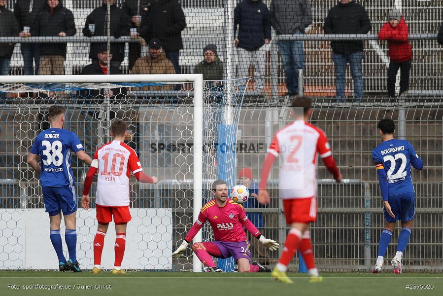 Stadion am Schönbusch, Aschaffenburg, 24.02.2024, sport, action, BFV, Fussball, Februar 2024, Regionalliga Bayern, FCB, SVA, FC Bayern München II, SV Viktoria Aschaffenburg - Bild-ID: 2395020 Stadion am Schönbusch, Aschaffenburg, 24.02.2024, sport, action, BFV, Fussball, Februar 2024, Regionalliga Bayern, FCB, SVA, FC Bayern München II, SV Viktoria Aschaffenburg - Bild-ID: 2395020