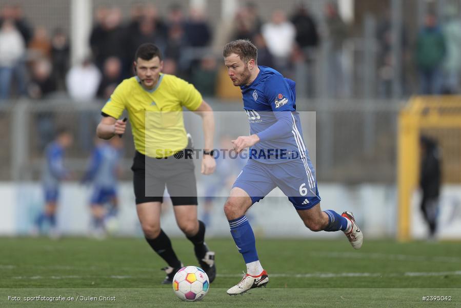 Stadion am Schönbusch, Aschaffenburg, 24.02.2024, sport, action, BFV, Fussball, Februar 2024, Regionalliga Bayern, FCB, SVA, FC Bayern München II, SV Viktoria Aschaffenburg - Bild-ID: 2395042