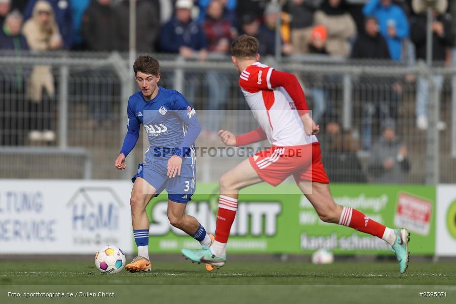 Stadion am Schönbusch, Aschaffenburg, 24.02.2024, sport, action, BFV, Fussball, Februar 2024, Regionalliga Bayern, FCB, SVA, FC Bayern München II, SV Viktoria Aschaffenburg - Bild-ID: 2395071 Stadion am Schönbusch, Aschaffenburg, 24.02.2024, sport, action, BFV, Fussball, Februar 2024, Regionalliga Bayern, FCB, SVA, FC Bayern München II, SV Viktoria Aschaffenburg - Bild-ID: 2395071