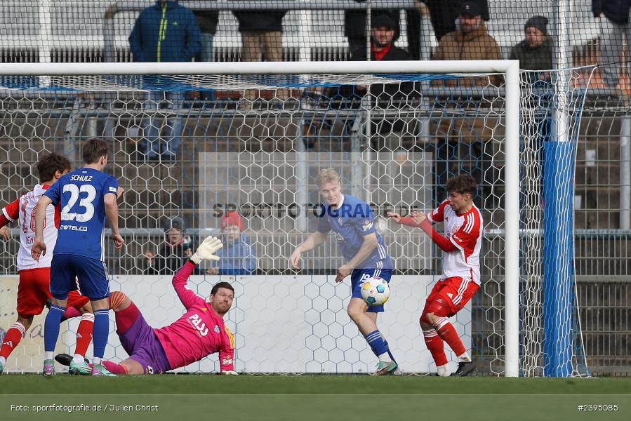 Stadion am Schönbusch, Aschaffenburg, 24.02.2024, sport, action, BFV, Fussball, Februar 2024, Regionalliga Bayern, FCB, SVA, FC Bayern München II, SV Viktoria Aschaffenburg - Bild-ID: 2395085 Stadion am Schönbusch, Aschaffenburg, 24.02.2024, sport, action, BFV, Fussball, Februar 2024, Regionalliga Bayern, FCB, SVA, FC Bayern München II, SV Viktoria Aschaffenburg - Bild-ID: 2395085