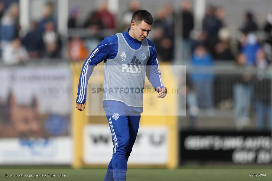 Stadion am Schönbusch, Aschaffenburg, 24.02.2024, sport, action, BFV, Fussball, Februar 2024, Regionalliga Bayern, FCB, SVA, FC Bayern München II, SV Viktoria Aschaffenburg - Bild-ID: 2395094