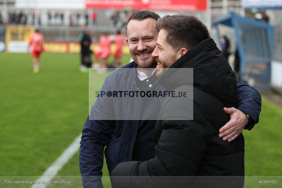 Stadion am Schönbusch, Aschaffenburg, 24.02.2024, sport, action, BFV, Fussball, Februar 2024, Regionalliga Bayern, FCB, SVA, FC Bayern München II, SV Viktoria Aschaffenburg - Bild-ID: 2395133