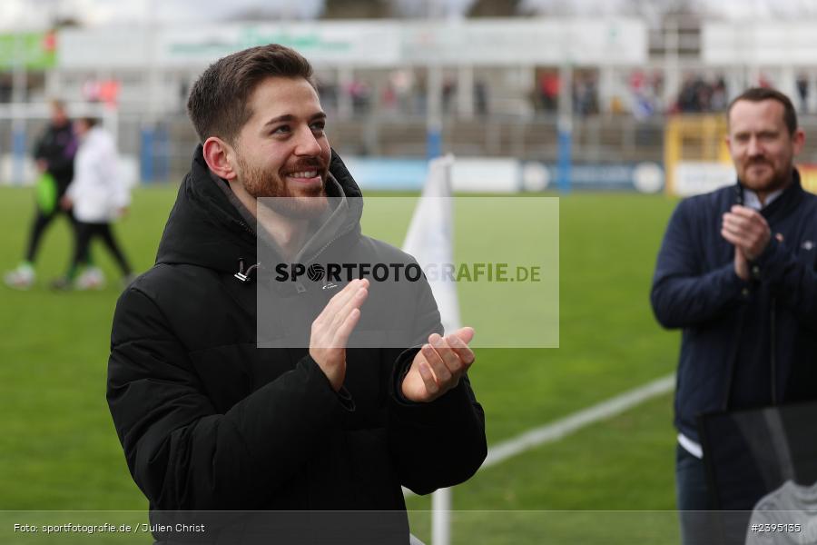 Stadion am Schönbusch, Aschaffenburg, 24.02.2024, sport, action, BFV, Fussball, Februar 2024, Regionalliga Bayern, FCB, SVA, FC Bayern München II, SV Viktoria Aschaffenburg - Bild-ID: 2395135