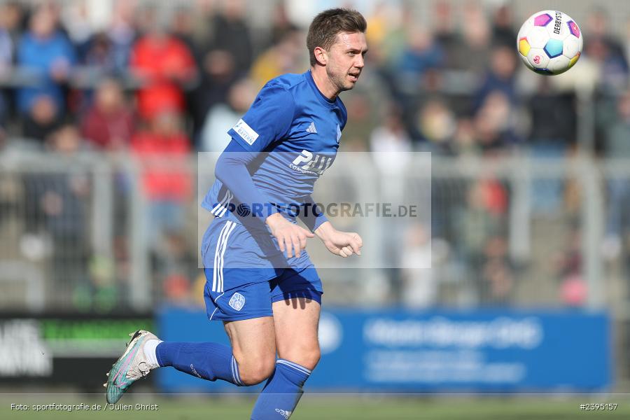 Stadion am Schönbusch, Aschaffenburg, 24.02.2024, sport, action, BFV, Fussball, Februar 2024, Regionalliga Bayern, FCB, SVA, FC Bayern München II, SV Viktoria Aschaffenburg - Bild-ID: 2395157 Stadion am Schönbusch, Aschaffenburg, 24.02.2024, sport, action, BFV, Fussball, Februar 2024, Regionalliga Bayern, FCB, SVA, FC Bayern München II, SV Viktoria Aschaffenburg - Bild-ID: 2395157
