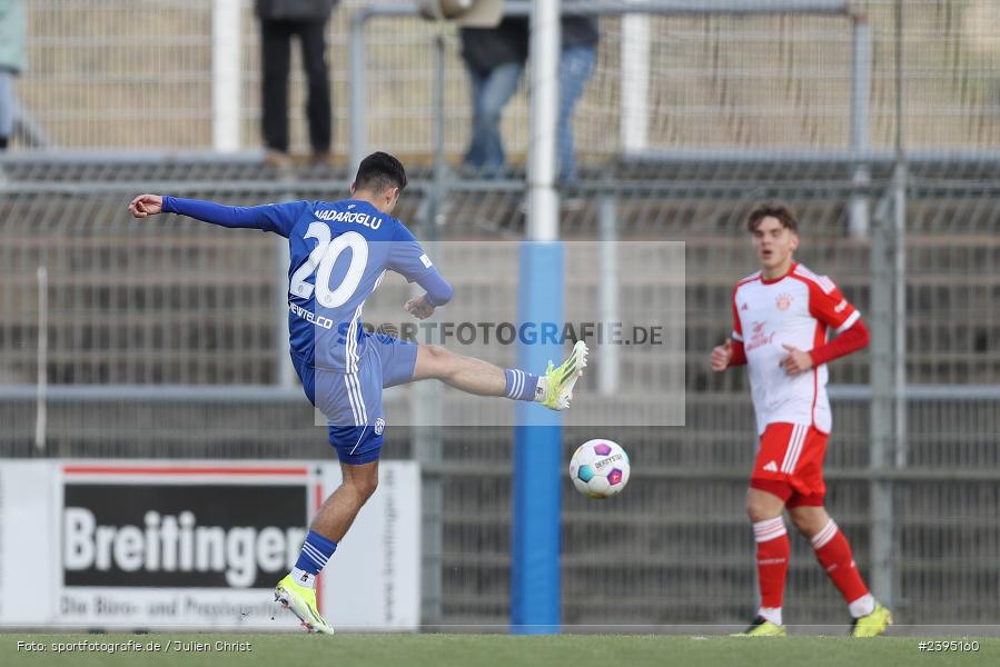 Stadion am Schönbusch, Aschaffenburg, 24.02.2024, sport, action, BFV, Fussball, Februar 2024, Regionalliga Bayern, FCB, SVA, FC Bayern München II, SV Viktoria Aschaffenburg - Bild-ID: 2395160 Stadion am Schönbusch, Aschaffenburg, 24.02.2024, sport, action, BFV, Fussball, Februar 2024, Regionalliga Bayern, FCB, SVA, FC Bayern München II, SV Viktoria Aschaffenburg - Bild-ID: 2395160