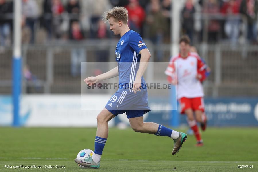 Stadion am Schönbusch, Aschaffenburg, 24.02.2024, sport, action, BFV, Fussball, Februar 2024, Regionalliga Bayern, FCB, SVA, FC Bayern München II, SV Viktoria Aschaffenburg - Bild-ID: 2395161 Stadion am Schönbusch, Aschaffenburg, 24.02.2024, sport, action, BFV, Fussball, Februar 2024, Regionalliga Bayern, FCB, SVA, FC Bayern München II, SV Viktoria Aschaffenburg - Bild-ID: 2395161