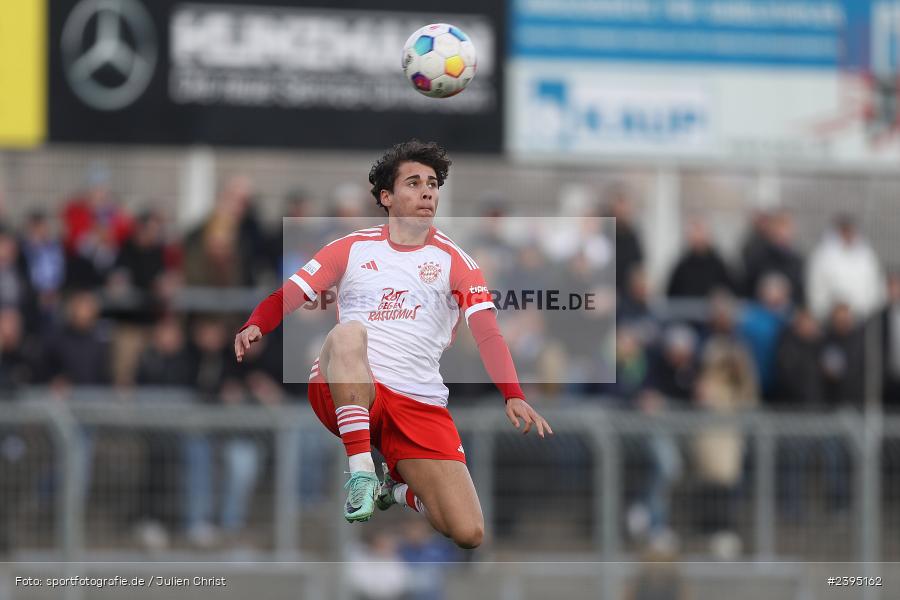 Stadion am Schönbusch, Aschaffenburg, 24.02.2024, sport, action, BFV, Fussball, Februar 2024, Regionalliga Bayern, FCB, SVA, FC Bayern München II, SV Viktoria Aschaffenburg - Bild-ID: 2395162 Stadion am Schönbusch, Aschaffenburg, 24.02.2024, sport, action, BFV, Fussball, Februar 2024, Regionalliga Bayern, FCB, SVA, FC Bayern München II, SV Viktoria Aschaffenburg - Bild-ID: 2395162