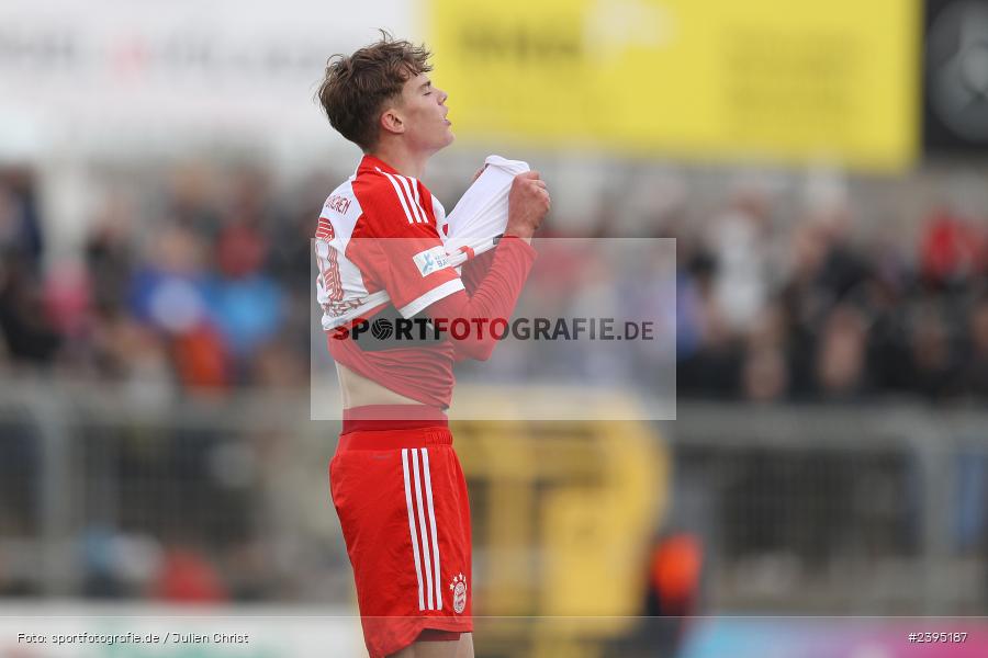 Stadion am Schönbusch, Aschaffenburg, 24.02.2024, sport, action, BFV, Fussball, Februar 2024, Regionalliga Bayern, FCB, SVA, FC Bayern München II, SV Viktoria Aschaffenburg - Bild-ID: 2395187 Stadion am Schönbusch, Aschaffenburg, 24.02.2024, sport, action, BFV, Fussball, Februar 2024, Regionalliga Bayern, FCB, SVA, FC Bayern München II, SV Viktoria Aschaffenburg - Bild-ID: 2395187
