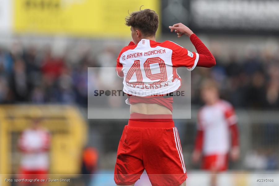 Stadion am Schönbusch, Aschaffenburg, 24.02.2024, sport, action, BFV, Fussball, Februar 2024, Regionalliga Bayern, FCB, SVA, FC Bayern München II, SV Viktoria Aschaffenburg - Bild-ID: 2395188 Stadion am Schönbusch, Aschaffenburg, 24.02.2024, sport, action, BFV, Fussball, Februar 2024, Regionalliga Bayern, FCB, SVA, FC Bayern München II, SV Viktoria Aschaffenburg - Bild-ID: 2395188