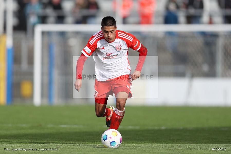 Stadion am Schönbusch, Aschaffenburg, 24.02.2024, sport, action, BFV, Fussball, Februar 2024, Regionalliga Bayern, FCB, SVA, FC Bayern München II, SV Viktoria Aschaffenburg - Bild-ID: 2395207 Stadion am Schönbusch, Aschaffenburg, 24.02.2024, sport, action, BFV, Fussball, Februar 2024, Regionalliga Bayern, FCB, SVA, FC Bayern München II, SV Viktoria Aschaffenburg - Bild-ID: 2395207