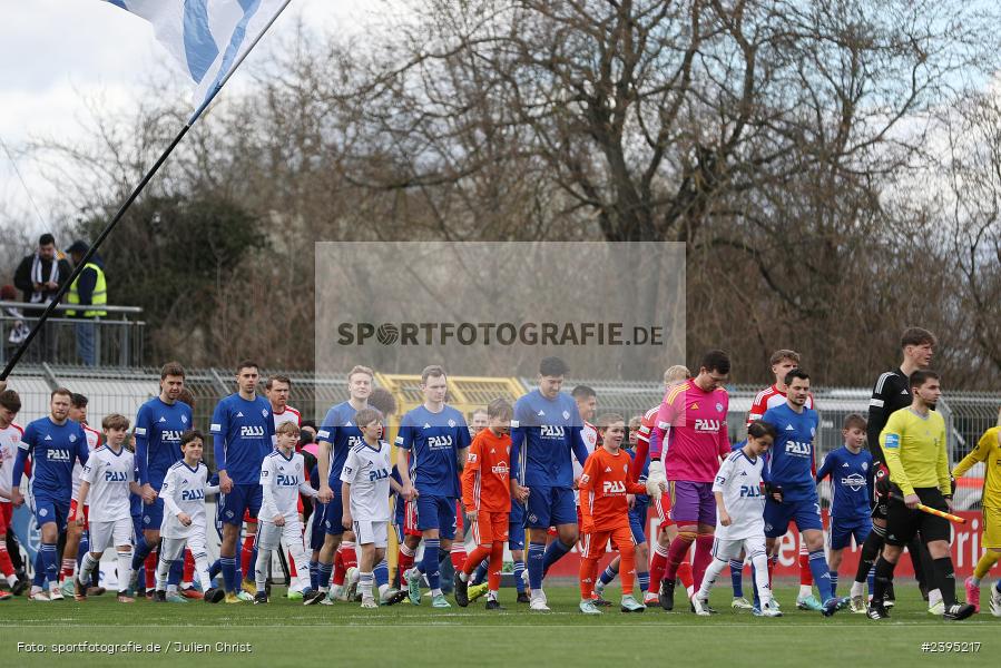 Stadion am Schönbusch, Aschaffenburg, 24.02.2024, sport, action, BFV, Fussball, Februar 2024, Regionalliga Bayern, FCB, SVA, FC Bayern München II, SV Viktoria Aschaffenburg - Bild-ID: 2395217