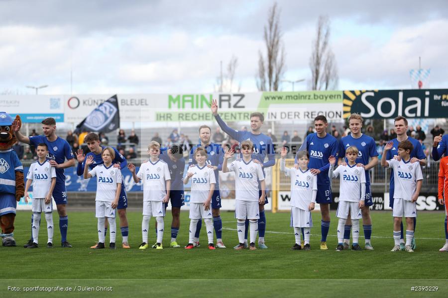 Stadion am Schönbusch, Aschaffenburg, 24.02.2024, sport, action, BFV, Fussball, Februar 2024, Regionalliga Bayern, FCB, SVA, FC Bayern München II, SV Viktoria Aschaffenburg - Bild-ID: 2395229