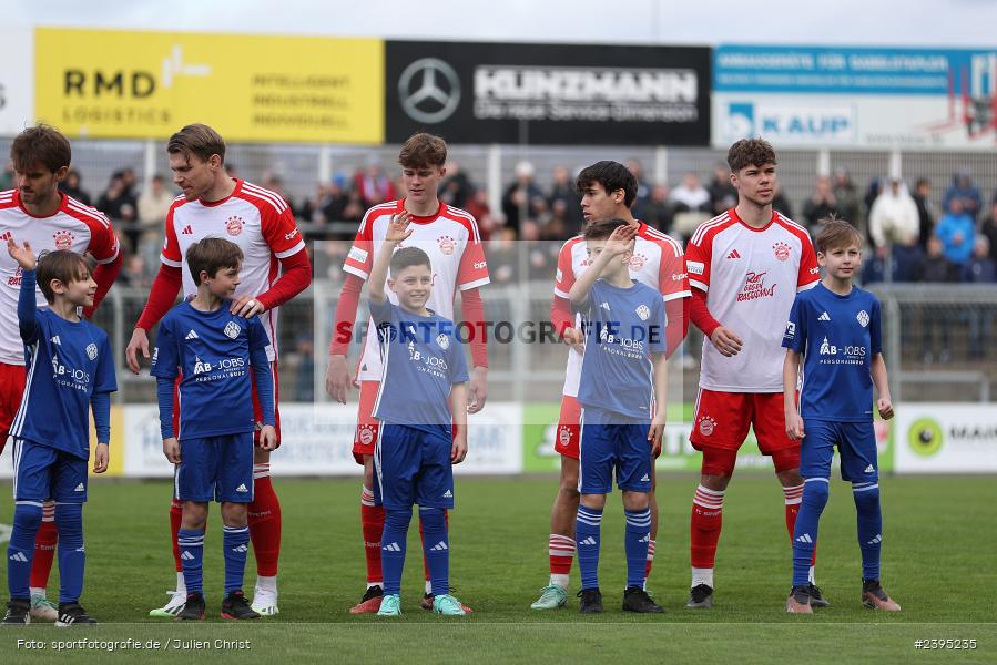 Stadion am Schönbusch, Aschaffenburg, 24.02.2024, sport, action, BFV, Fussball, Februar 2024, Regionalliga Bayern, FCB, SVA, FC Bayern München II, SV Viktoria Aschaffenburg - Bild-ID: 2395235 Stadion am Schönbusch, Aschaffenburg, 24.02.2024, sport, action, BFV, Fussball, Februar 2024, Regionalliga Bayern, FCB, SVA, FC Bayern München II, SV Viktoria Aschaffenburg - Bild-ID: 2395235
