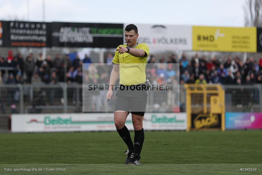 Stadion am Schönbusch, Aschaffenburg, 24.02.2024, sport, action, BFV, Fussball, Februar 2024, Regionalliga Bayern, FCB, SVA, FC Bayern München II, SV Viktoria Aschaffenburg - Bild-ID: 2395239