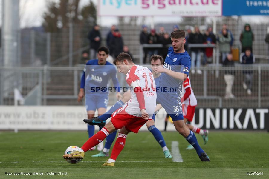 Stadion am Schönbusch, Aschaffenburg, 24.02.2024, sport, action, BFV, Fussball, Februar 2024, Regionalliga Bayern, FCB, SVA, FC Bayern München II, SV Viktoria Aschaffenburg - Bild-ID: 2395244 Stadion am Schönbusch, Aschaffenburg, 24.02.2024, sport, action, BFV, Fussball, Februar 2024, Regionalliga Bayern, FCB, SVA, FC Bayern München II, SV Viktoria Aschaffenburg - Bild-ID: 2395244