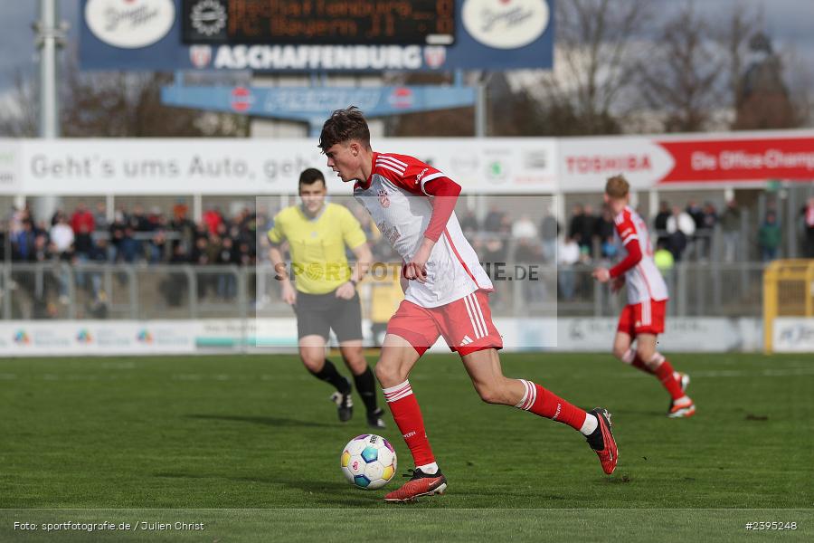 Stadion am Schönbusch, Aschaffenburg, 24.02.2024, sport, action, BFV, Fussball, Februar 2024, Regionalliga Bayern, FCB, SVA, FC Bayern München II, SV Viktoria Aschaffenburg - Bild-ID: 2395248 Stadion am Schönbusch, Aschaffenburg, 24.02.2024, sport, action, BFV, Fussball, Februar 2024, Regionalliga Bayern, FCB, SVA, FC Bayern München II, SV Viktoria Aschaffenburg - Bild-ID: 2395248