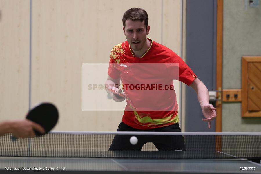 Vereinsheim, Wombach, 24.02.2024, sport, action, BTTV, Februar 2024, Verbandsoberliga Herren, Tischtennis, FCH, RVW, 1. FC Hösbach, RV Viktoria Wombach - Bild-ID: 2395377