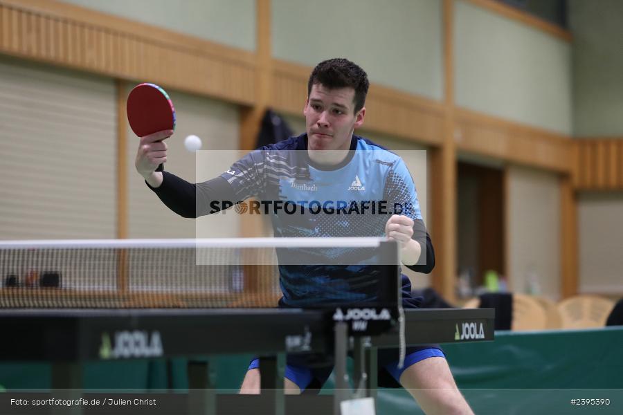Vereinsheim, Wombach, 24.02.2024, sport, action, BTTV, Februar 2024, Verbandsoberliga Herren, Tischtennis, FCH, RVW, 1. FC Hösbach, RV Viktoria Wombach - Bild-ID: 2395390