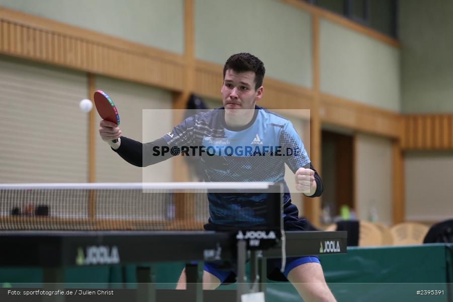 Vereinsheim, Wombach, 24.02.2024, sport, action, BTTV, Februar 2024, Verbandsoberliga Herren, Tischtennis, FCH, RVW, 1. FC Hösbach, RV Viktoria Wombach - Bild-ID: 2395391