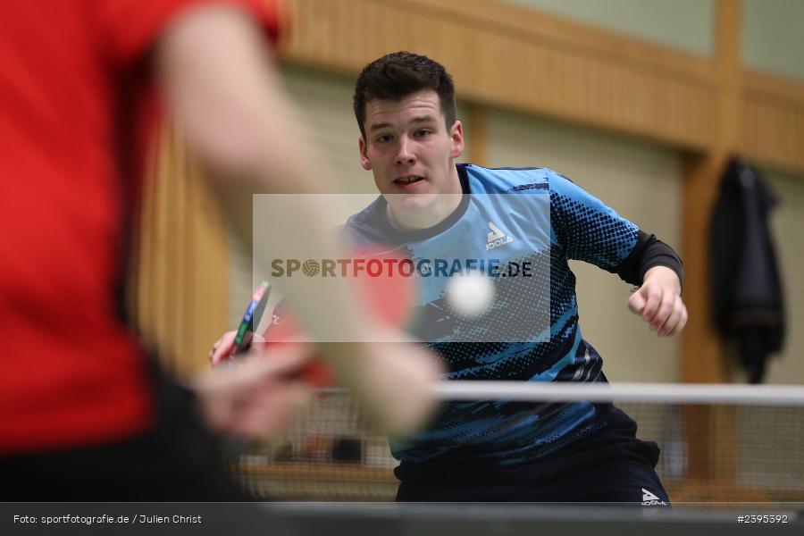 Vereinsheim, Wombach, 24.02.2024, sport, action, BTTV, Februar 2024, Verbandsoberliga Herren, Tischtennis, FCH, RVW, 1. FC Hösbach, RV Viktoria Wombach - Bild-ID: 2395392