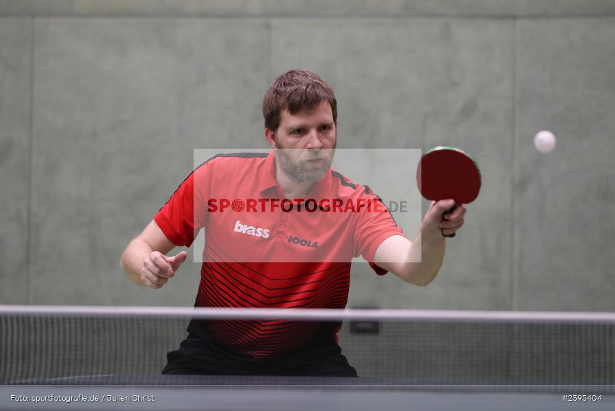 Vereinsheim, Wombach, 24.02.2024, sport, action, BTTV, Februar 2024, Verbandsoberliga Herren, Tischtennis, FCH, RVW, 1. FC Hösbach, RV Viktoria Wombach - Bild-ID: 2395404