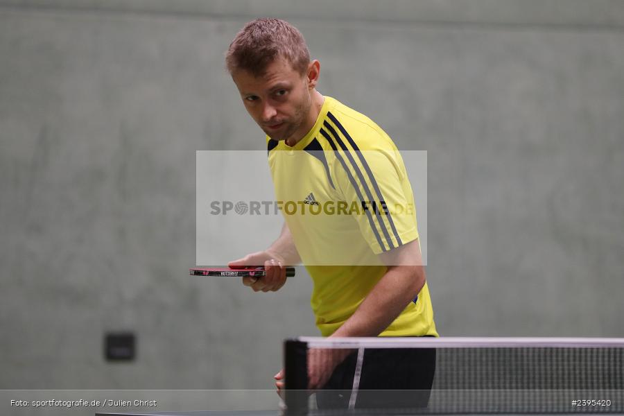 Vereinsheim, Wombach, 24.02.2024, sport, action, BTTV, Februar 2024, Verbandsoberliga Herren, Tischtennis, FCH, RVW, 1. FC Hösbach, RV Viktoria Wombach - Bild-ID: 2395420