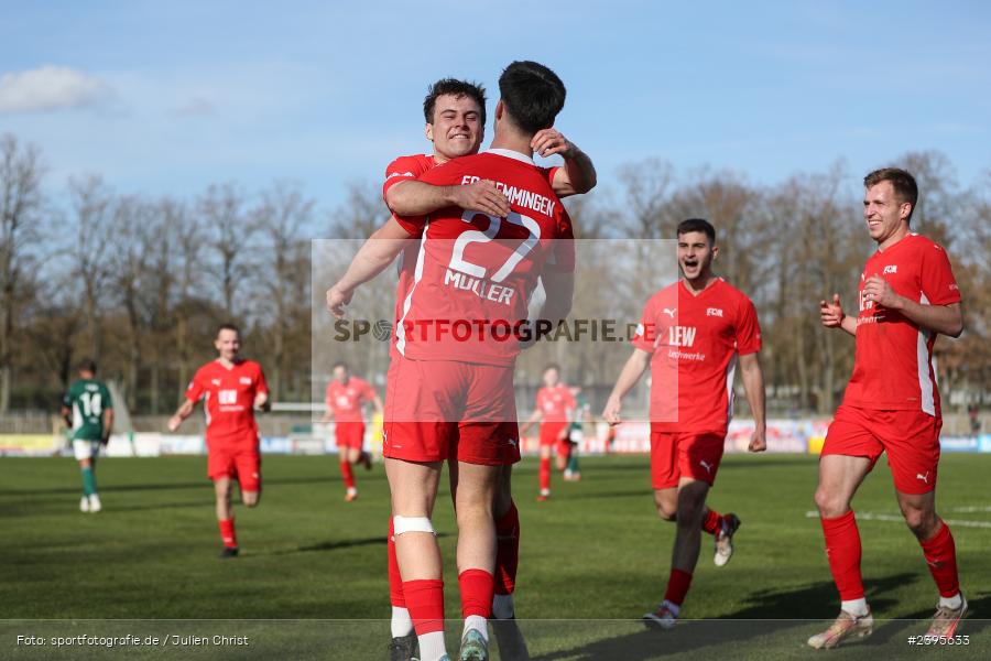 Team, sport, action, Willy-Sachs-Stadion, Schweinfurt, Regionalliga Bayern, März 2024, FCS, FCM, FC Memmingen, BFV, 1. FC Schweinfurt 1905, 03.03.2024 - Bild-ID: 2395633