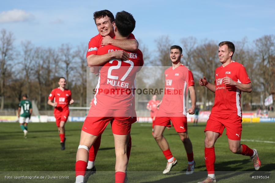 Team, sport, action, Willy-Sachs-Stadion, Schweinfurt, Regionalliga Bayern, März 2024, FCS, FCM, FC Memmingen, BFV, 1. FC Schweinfurt 1905, 03.03.2024 - Bild-ID: 2395634