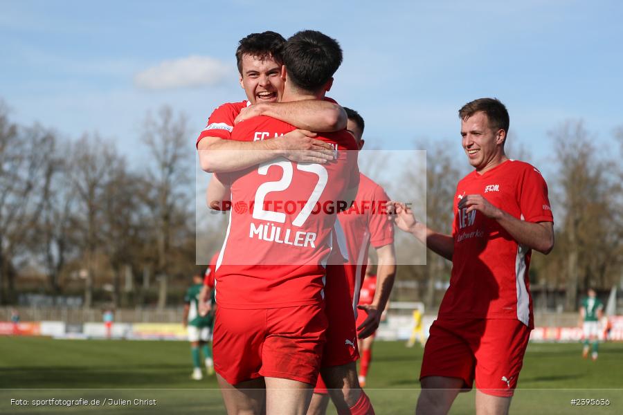 Team, sport, action, Willy-Sachs-Stadion, Schweinfurt, Regionalliga Bayern, März 2024, FCS, FCM, FC Memmingen, BFV, 1. FC Schweinfurt 1905, 03.03.2024 - Bild-ID: 2395636