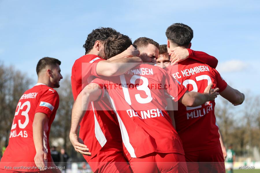 Team, sport, action, Willy-Sachs-Stadion, Schweinfurt, Regionalliga Bayern, März 2024, FCS, FCM, FC Memmingen, BFV, 1. FC Schweinfurt 1905, 03.03.2024 - Bild-ID: 2395639