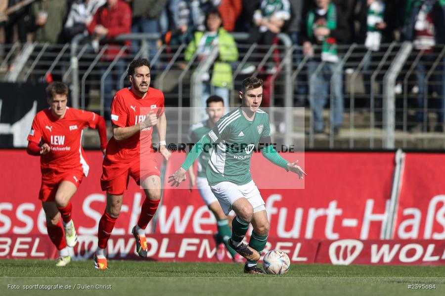 sport, action, Willy-Sachs-Stadion, Schweinfurt, Regionalliga Bayern, März 2024, FCS, FCM, FC Memmingen, BFV, 1. FC Schweinfurt 1905, 03.03.2024 - Bild-ID: 2395684