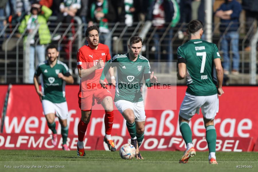 sport, action, Willy-Sachs-Stadion, Schweinfurt, Regionalliga Bayern, März 2024, FCS, FCM, FC Memmingen, BFV, 1. FC Schweinfurt 1905, 03.03.2024 - Bild-ID: 2395686