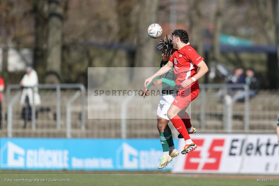 sport, action, Willy-Sachs-Stadion, Schweinfurt, Regionalliga Bayern, März 2024, FCS, FCM, FC Memmingen, BFV, 1. FC Schweinfurt 1905, 03.03.2024 - Bild-ID: 2395715