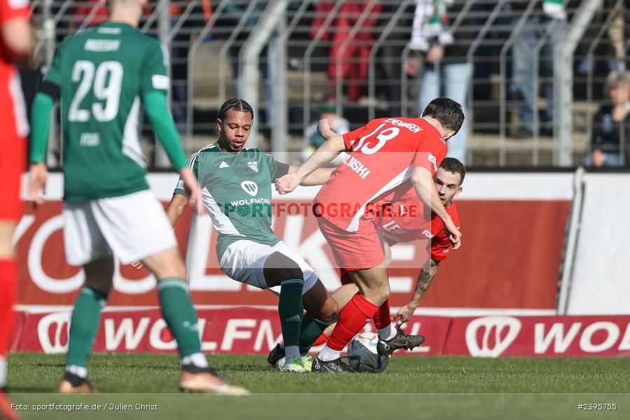 sport, action, Willy-Sachs-Stadion, Schweinfurt, Regionalliga Bayern, März 2024, FCS, FCM, FC Memmingen, BFV, 1. FC Schweinfurt 1905, 03.03.2024 - Bild-ID: 2395755