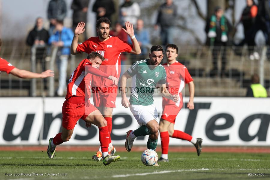 sport, action, Willy-Sachs-Stadion, Schweinfurt, Regionalliga Bayern, März 2024, FCS, FCM, FC Memmingen, BFV, 1. FC Schweinfurt 1905, 03.03.2024 - Bild-ID: 2395765