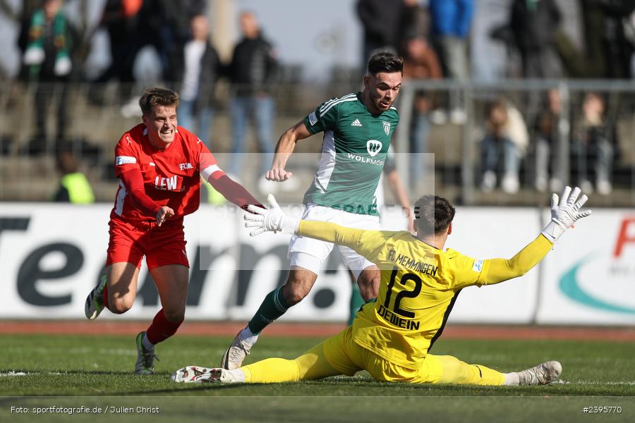 sport, action, Willy-Sachs-Stadion, Schweinfurt, Regionalliga Bayern, März 2024, FCS, FCM, FC Memmingen, BFV, 1. FC Schweinfurt 1905, 03.03.2024 - Bild-ID: 2395770