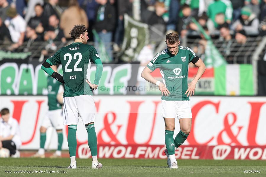 sport, action, Willy-Sachs-Stadion, Schweinfurt, Regionalliga Bayern, März 2024, FCS, FCM, FC Memmingen, BFV, 1. FC Schweinfurt 1905, 03.03.2024 - Bild-ID: 2395796