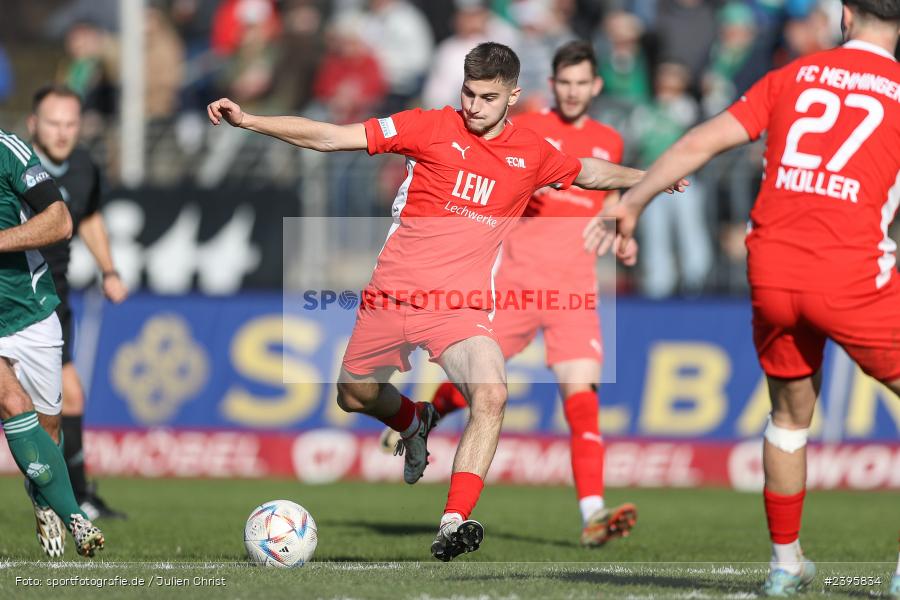 sport, action, Willy-Sachs-Stadion, Schweinfurt, Regionalliga Bayern, März 2024, FCS, FCM, FC Memmingen, BFV, 1. FC Schweinfurt 1905, 03.03.2024 - Bild-ID: 2395834
