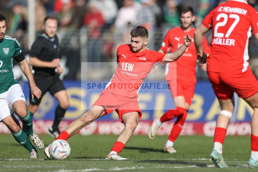 sport, action, Willy-Sachs-Stadion, Schweinfurt, Regionalliga Bayern, März 2024, FCS, FCM, FC Memmingen, BFV, 1. FC Schweinfurt 1905, 03.03.2024 - Bild-ID: 2395835