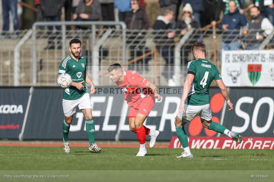 sport, action, Willy-Sachs-Stadion, Schweinfurt, Regionalliga Bayern, März 2024, FCS, FCM, FC Memmingen, BFV, 1. FC Schweinfurt 1905, 03.03.2024 - Bild-ID: 2395845
