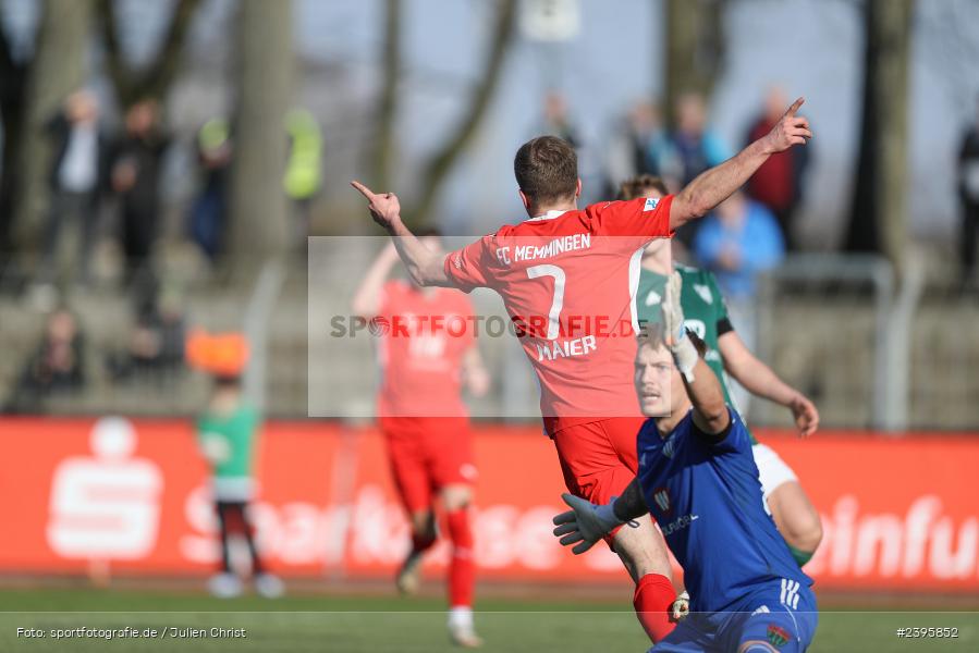 sport, action, Willy-Sachs-Stadion, Schweinfurt, Regionalliga Bayern, März 2024, FCS, FCM, FC Memmingen, BFV, 1. FC Schweinfurt 1905, 03.03.2024 - Bild-ID: 2395852